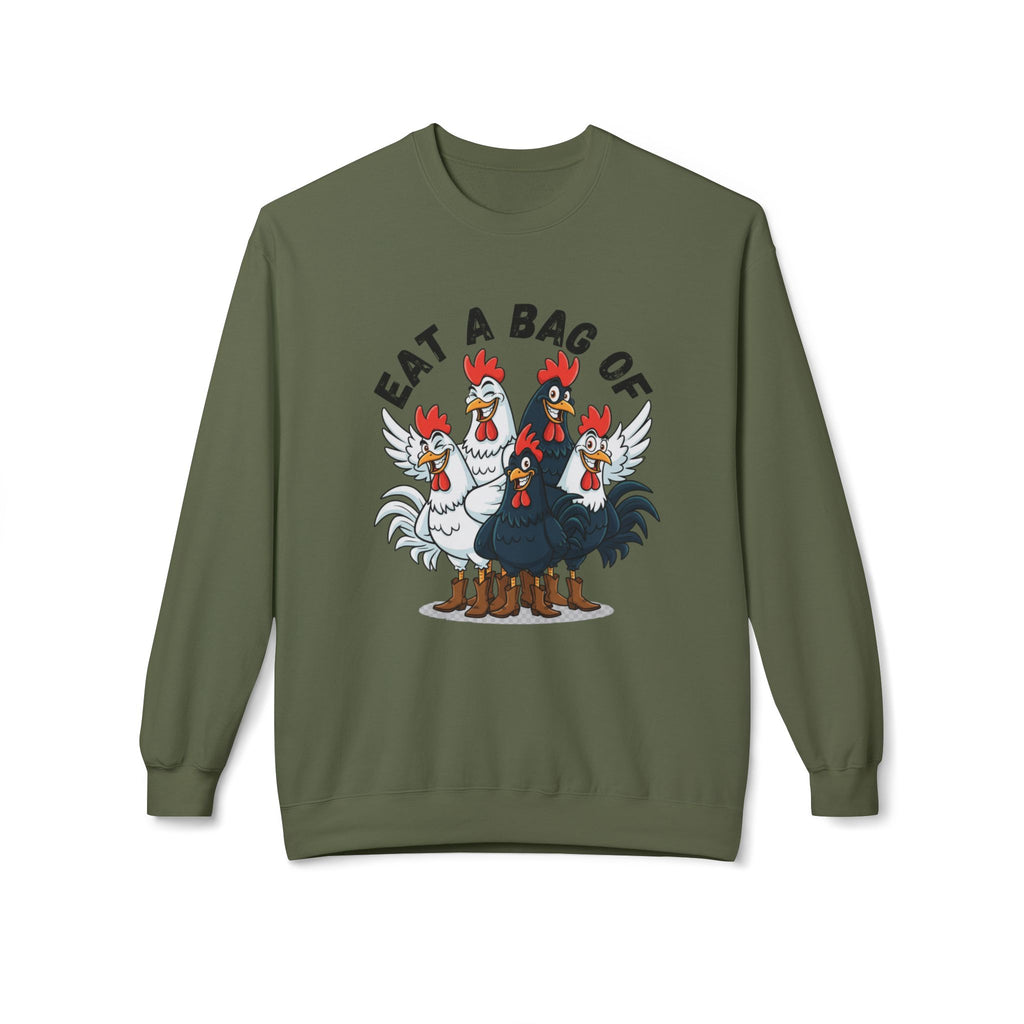 Eat a Bag of .... Funny Unisex Sweatshirt