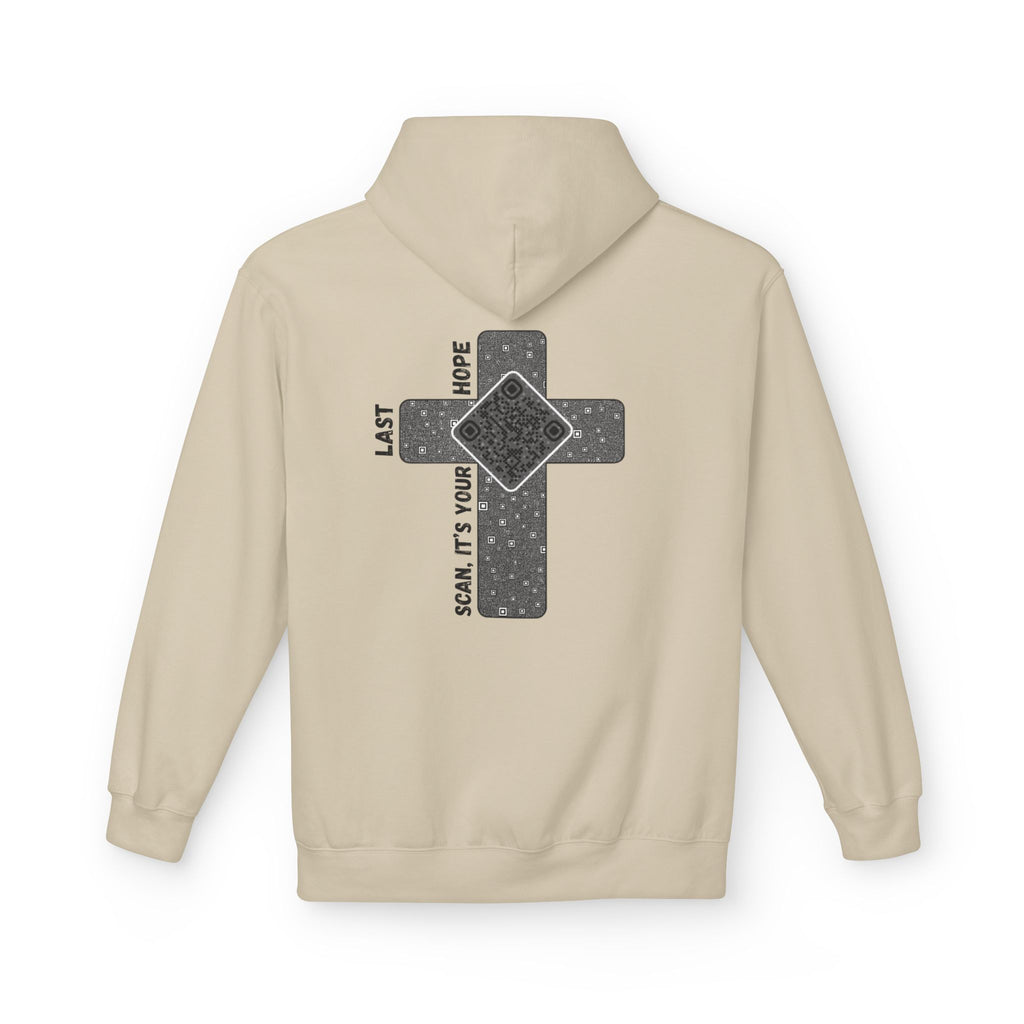 Faith QR Unisex Kangaroo Pockets Hoodie