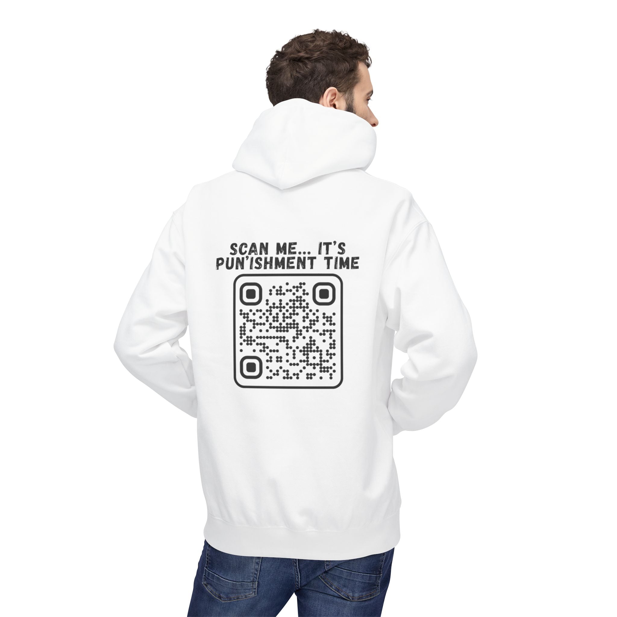 Classic QR Unisex Kangaroo Pockets Hoodie