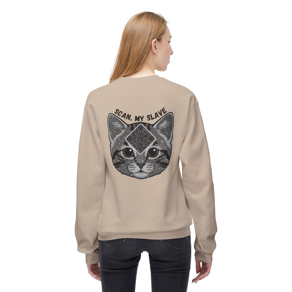 Cat QR Unisex Sweatshirt