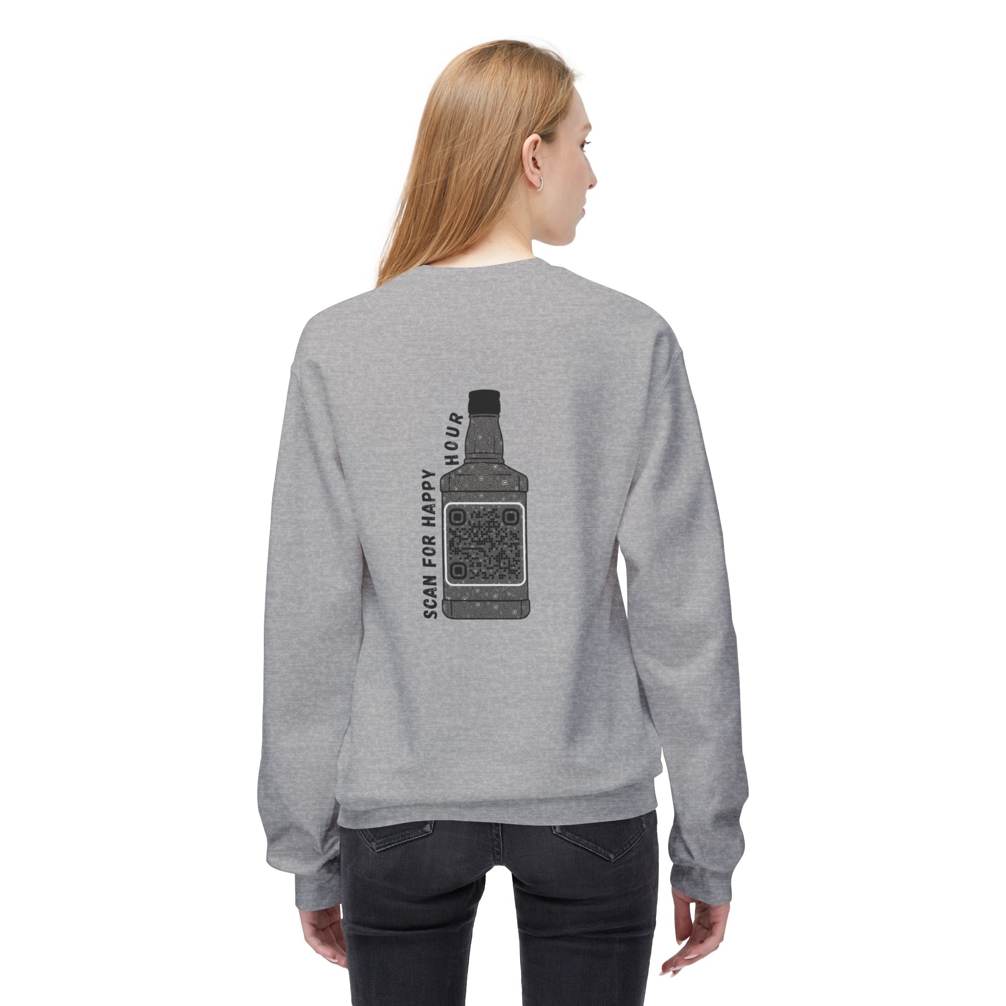 Whiskey QR Unisex Sweatshirt