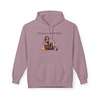 Finally On Date Woman Kangaroo Pockets Hoodie