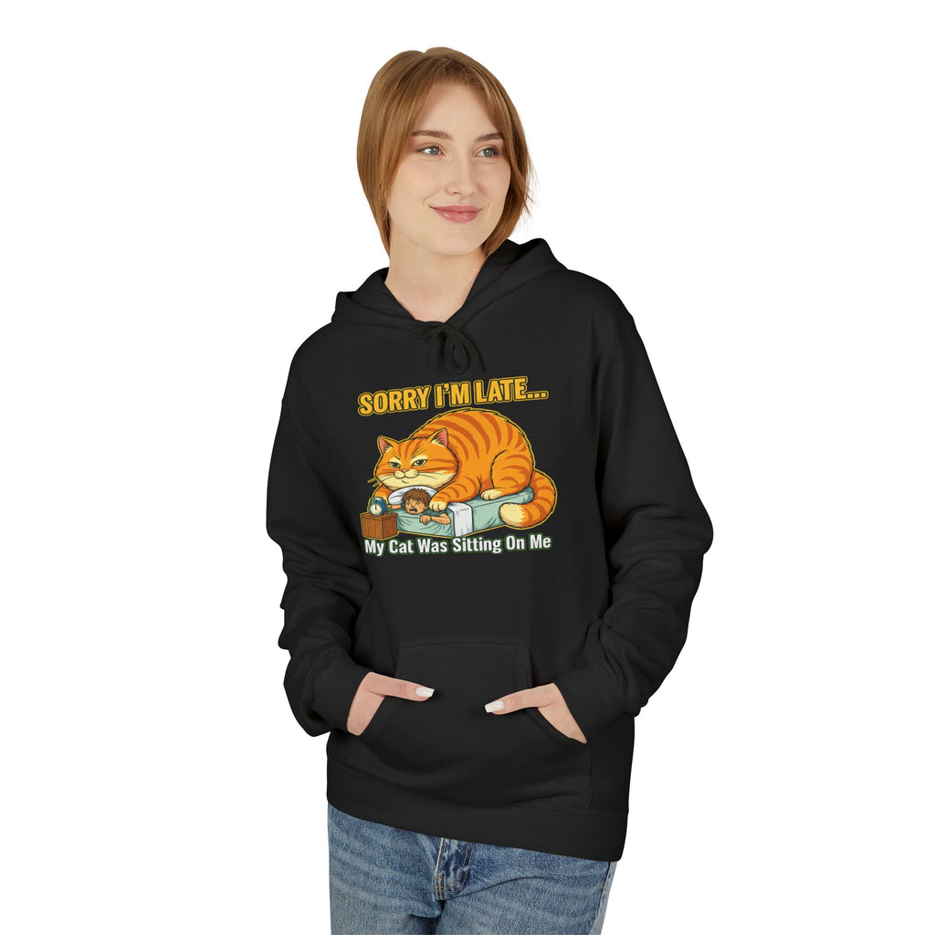 Blame My Cat Unisex Kangaroo Pocket Hoodie