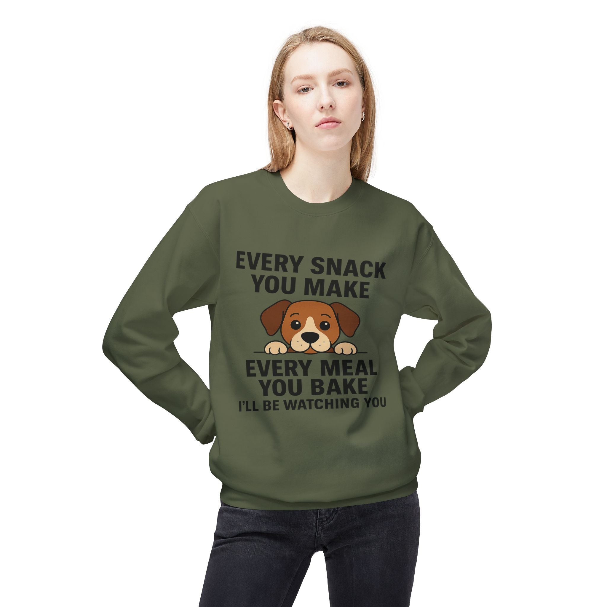 Dog Watching You Unisex Sweatshirt