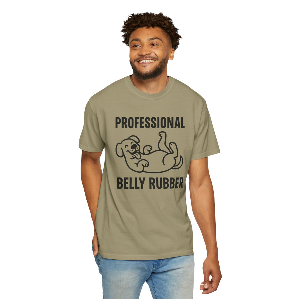 Dog Belly Rubber Unisex T-Shirt