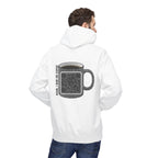 Caffeine QR Unisex Kangaroo Pockets Hoodie
