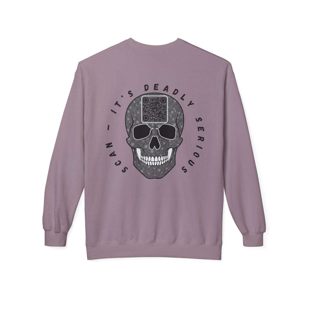 Skull QR Unisex Sweatshirt
