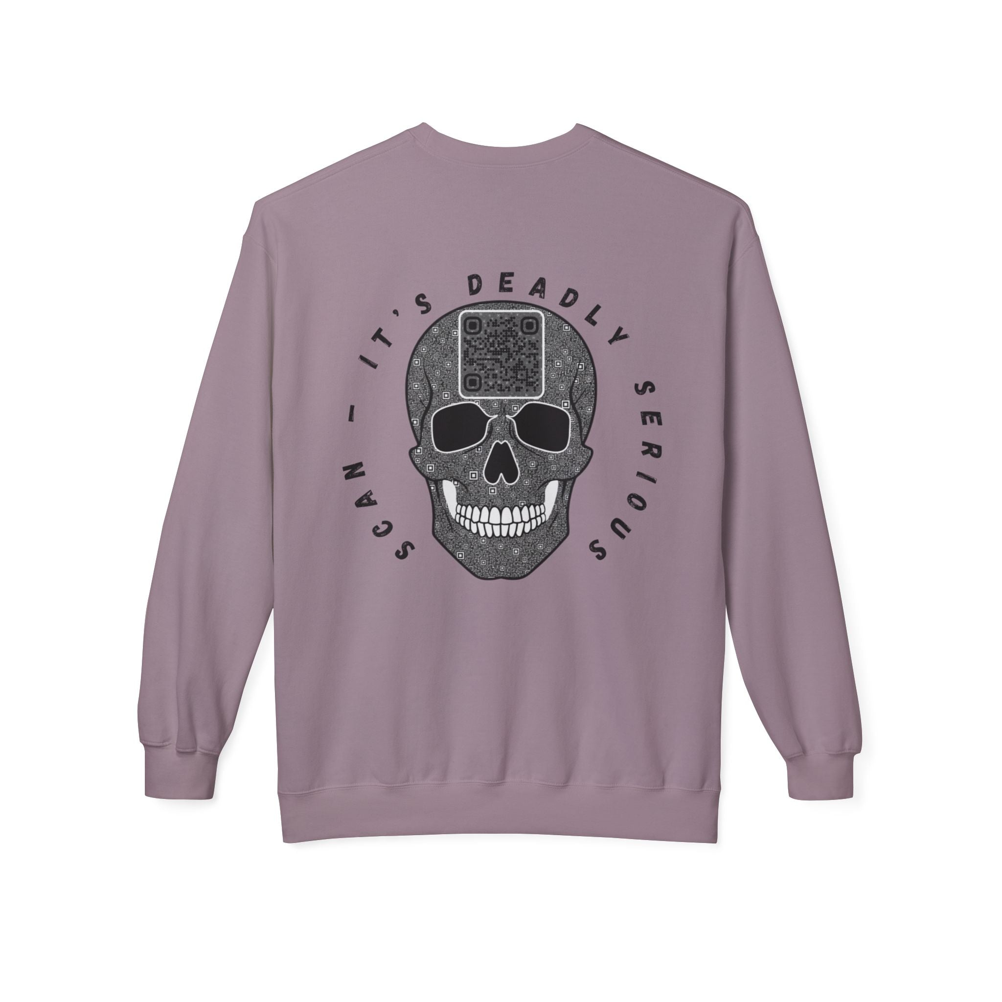 Skull QR Unisex Sweatshirt