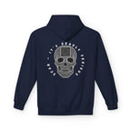 Skull QR Unisex Kangaroo Pockets Hoodie