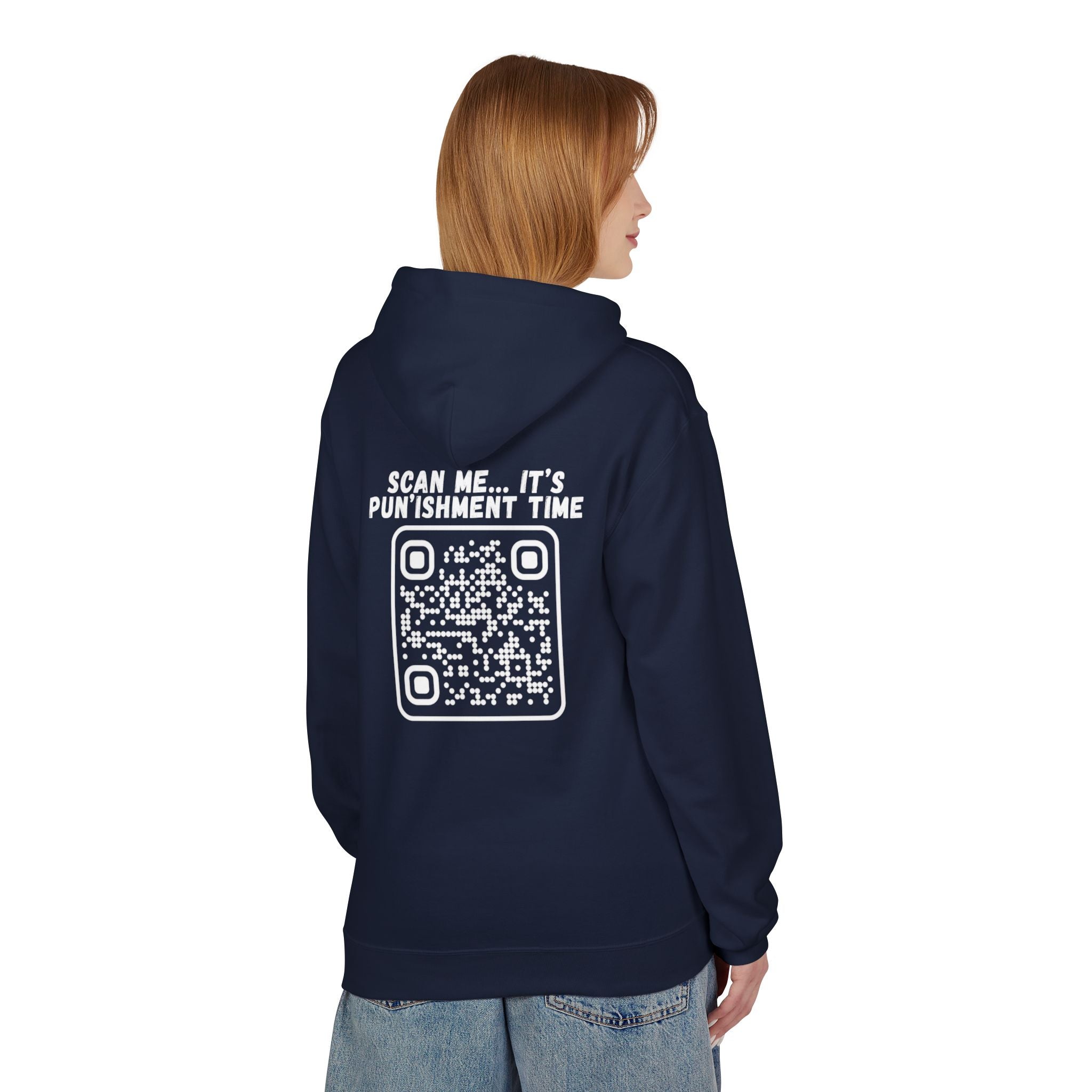 Classic QR Unisex Kangaroo Pockets Hoodie