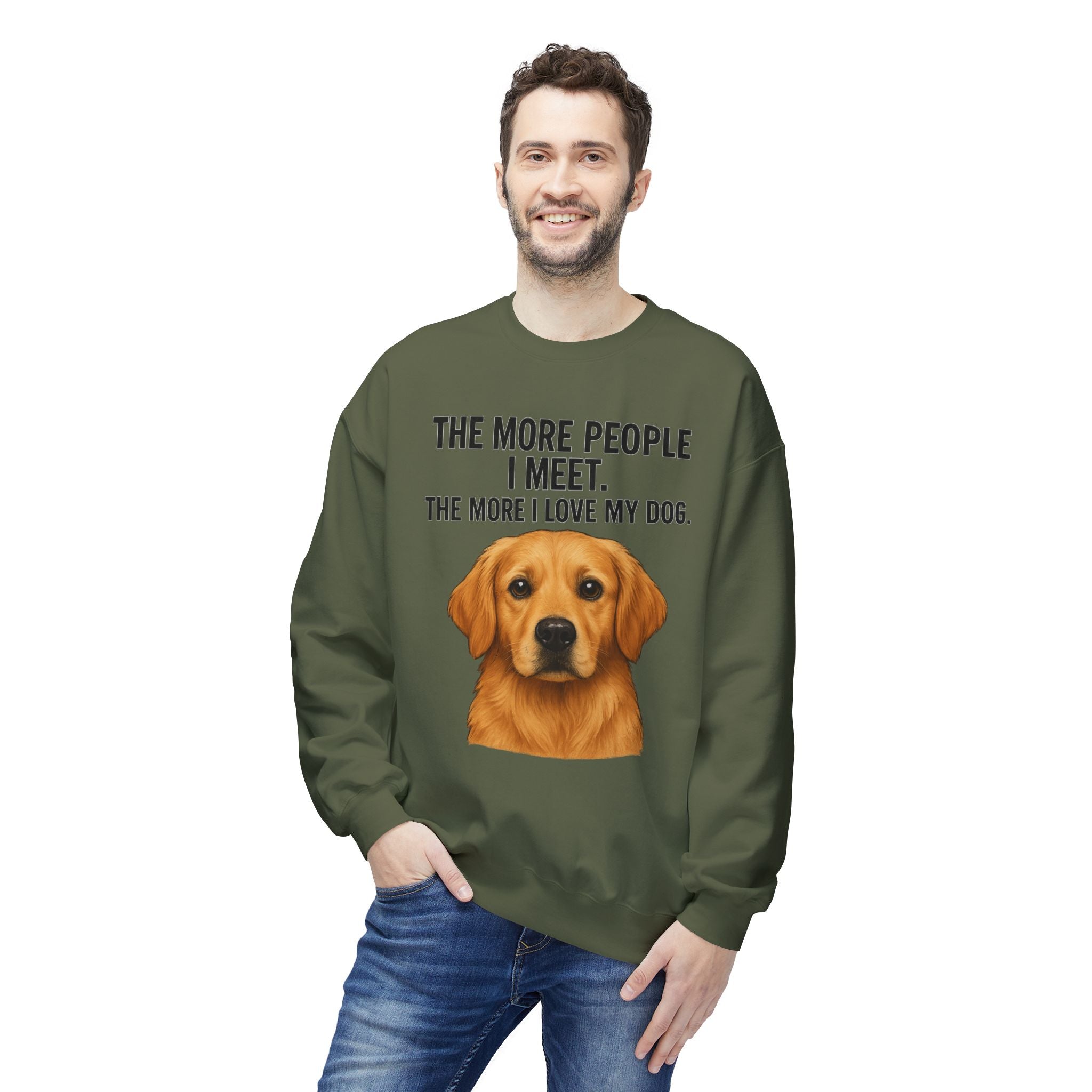 Love My Dog More Unisex Sweatshirt