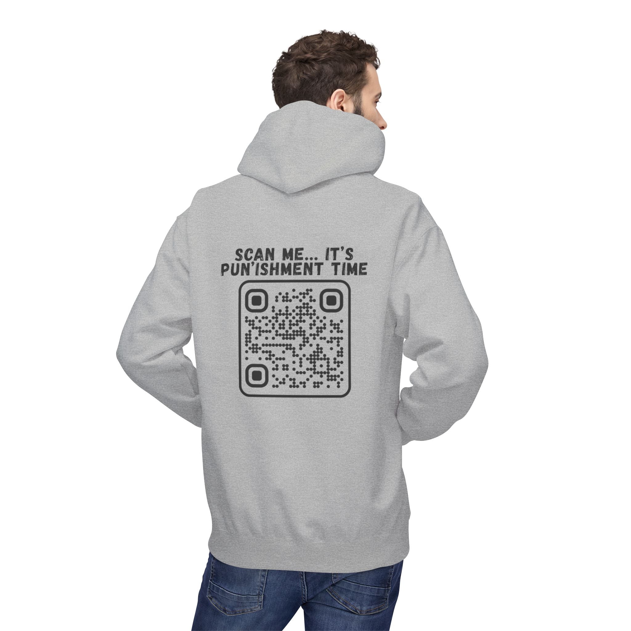 Classic QR Unisex Kangaroo Pockets Hoodie