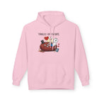 Finally On Date Man Kangaroo Pockets Hoodie