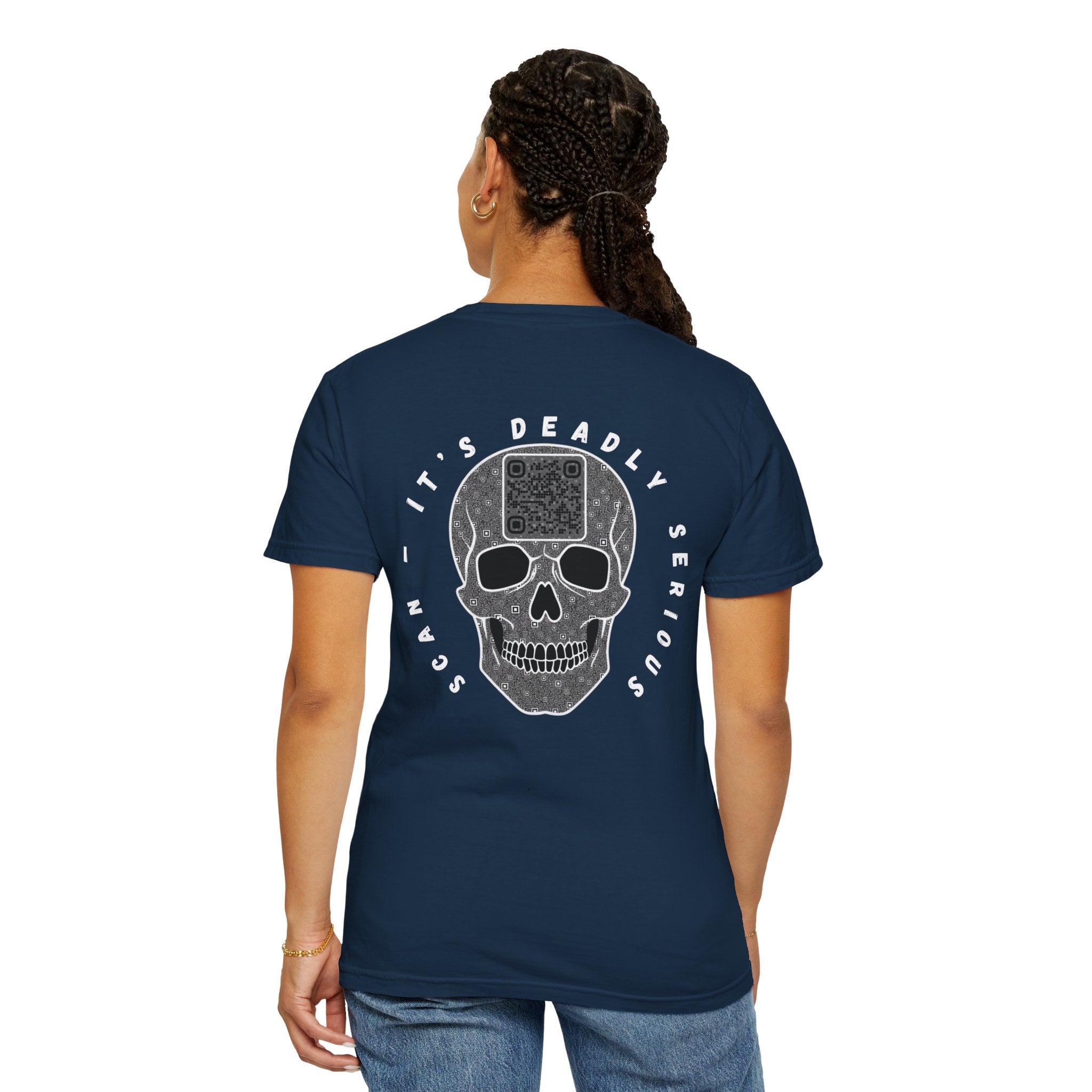 Skull QR Unisex T-Shirt