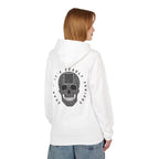 Skull QR Unisex Kangaroo Pockets Hoodie