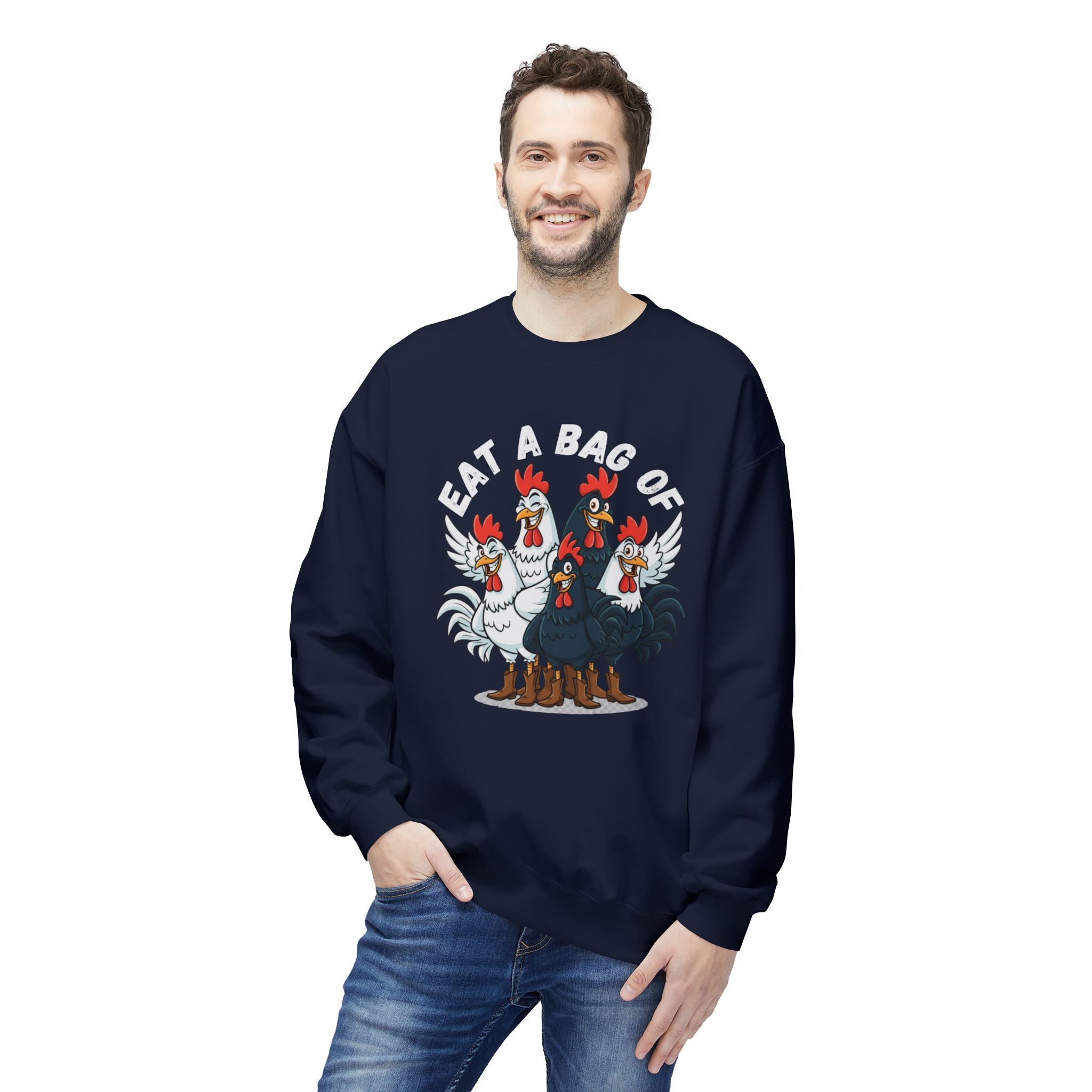 Eat a Bag of .... Funny Unisex Sweatshirt