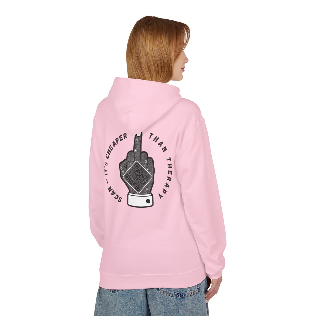 Attitude QR Unisex Kangaroo Pockets Hoodie