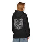 Cat QR Unisex Kangaroo Pockets Hoodie
