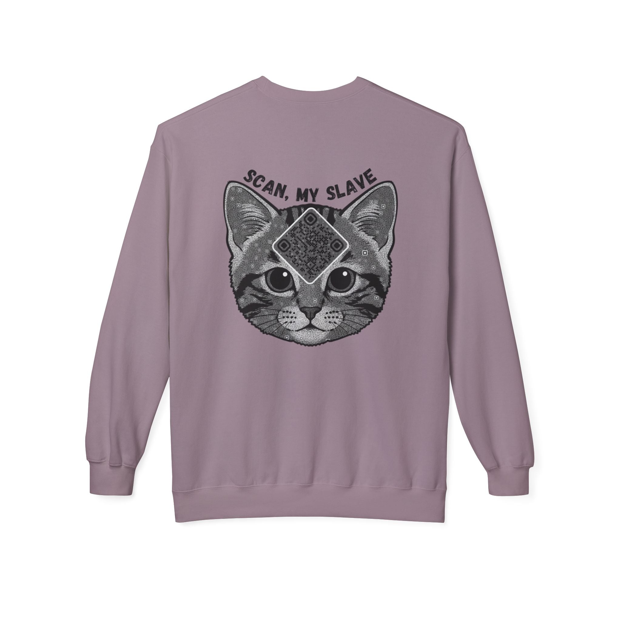 Cat QR Unisex Sweatshirt