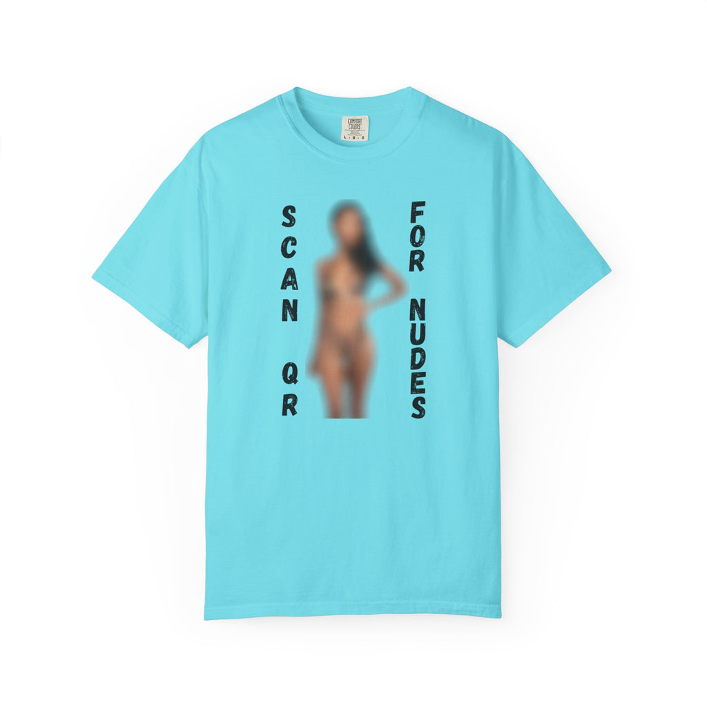 Scan For Nudes QR Woman T-Shirt