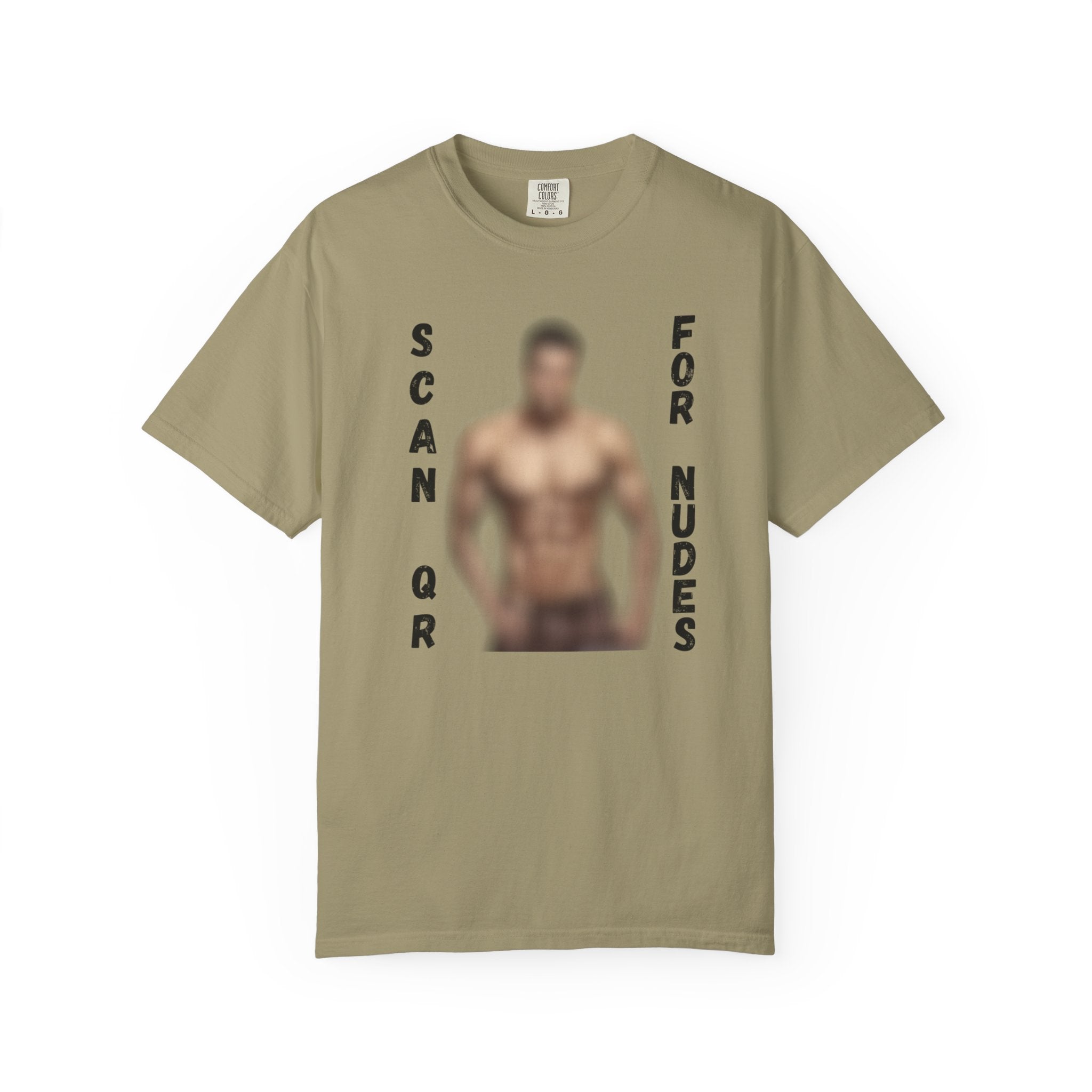 Scan For Nudes QR Man T-Shirt