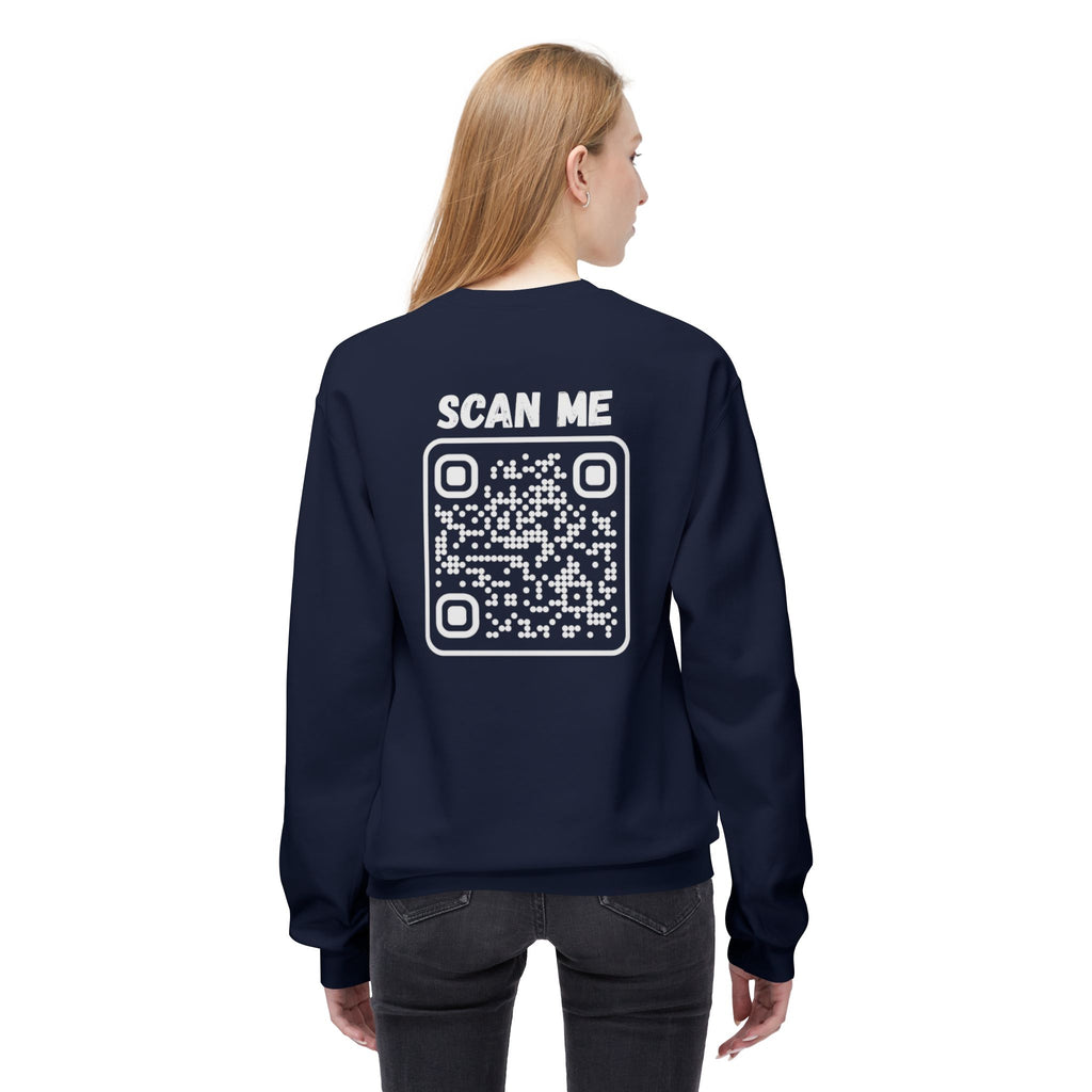 Scan For Nudes QR Woman Sweatshirt