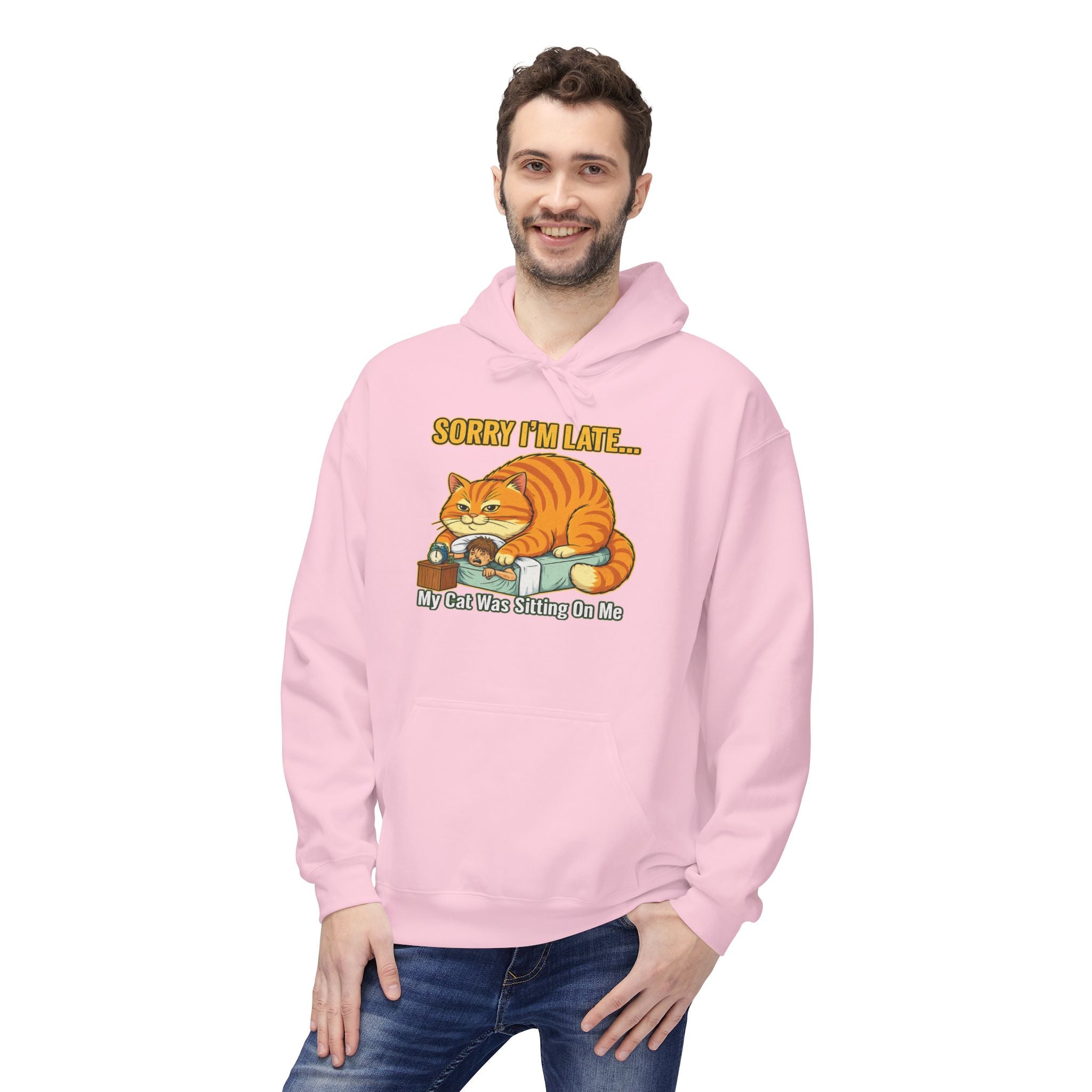Blame My Cat Unisex Kangaroo Pocket Hoodie