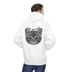Cat QR Unisex Kangaroo Pockets Hoodie