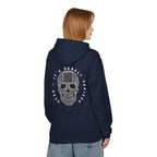 Skull QR Unisex Kangaroo Pockets Hoodie