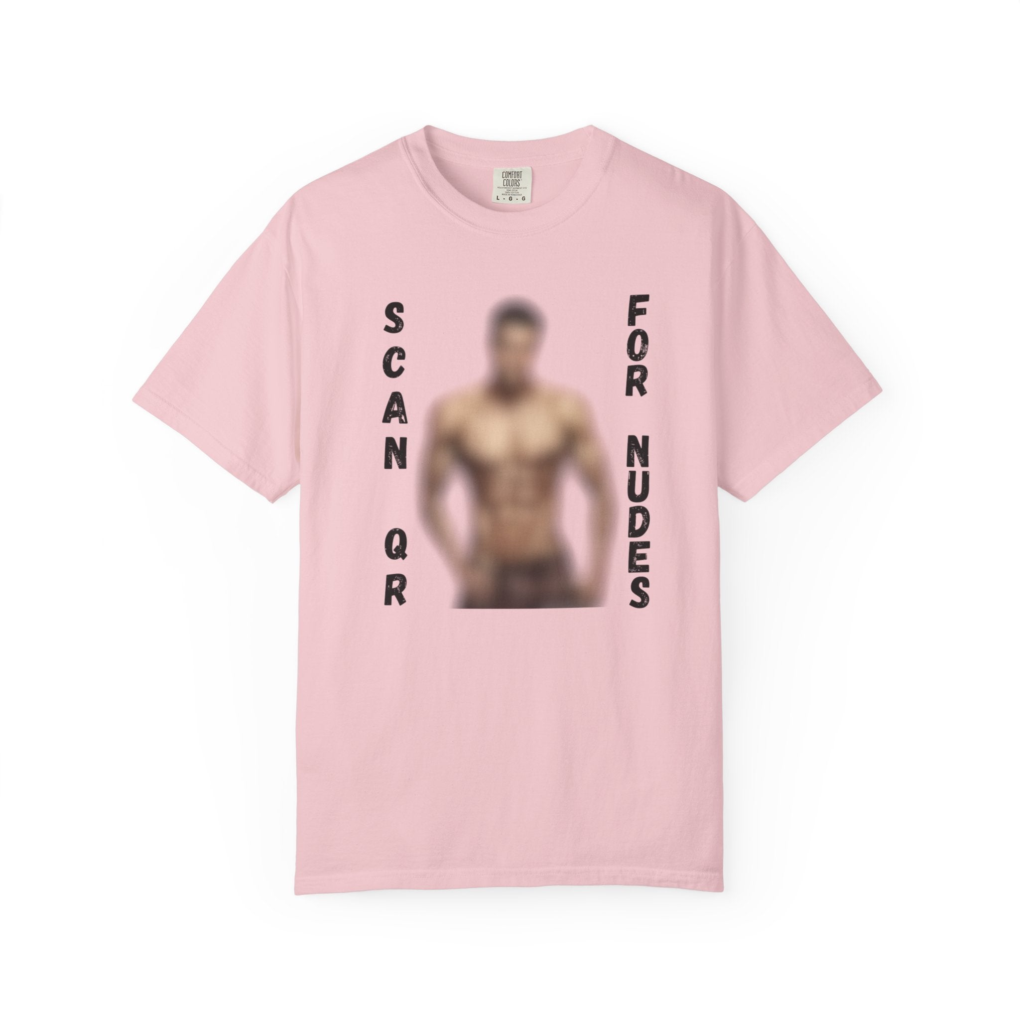 Scan For Nudes QR Man T-Shirt