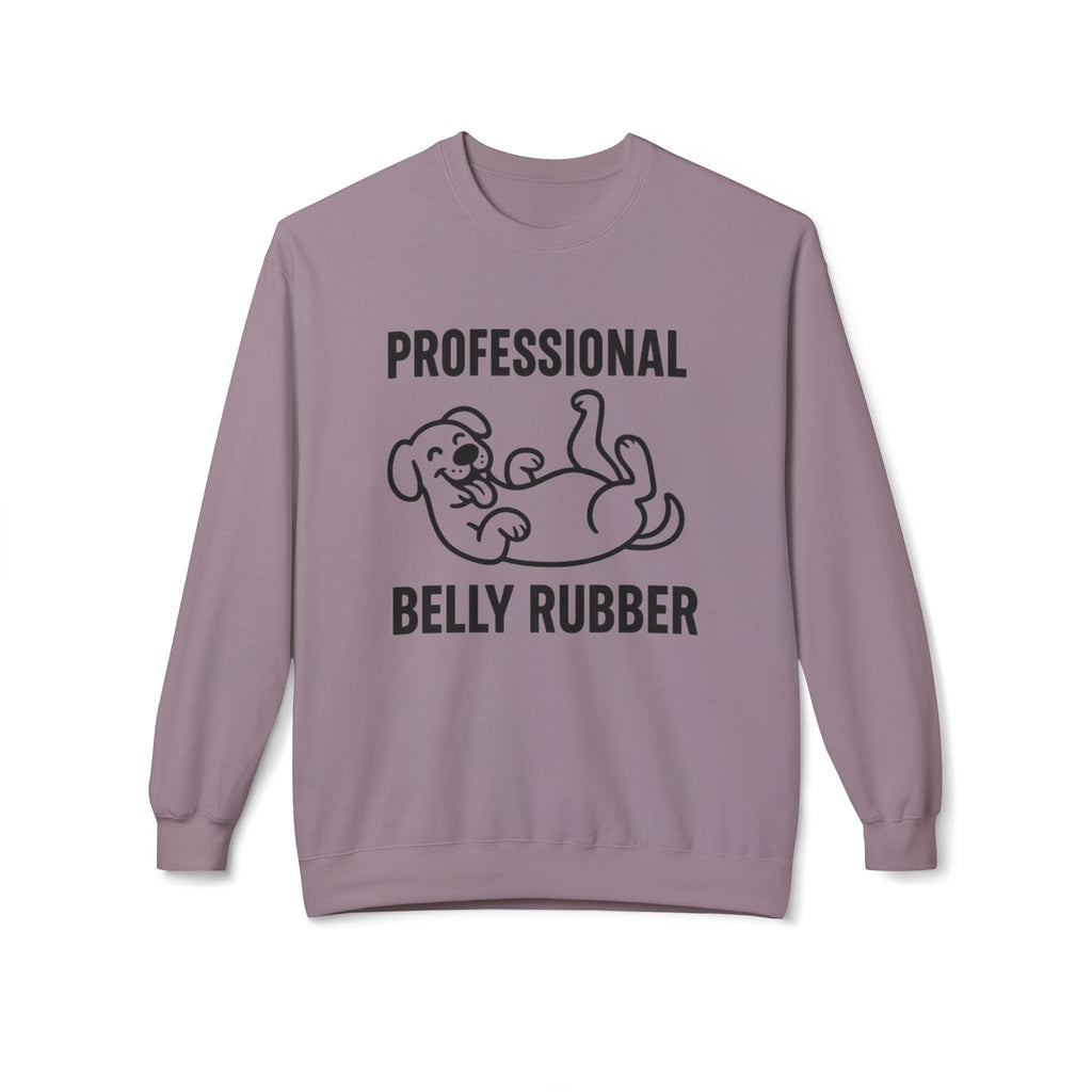 Dog Belly Rubber Unisex Sweatshirt