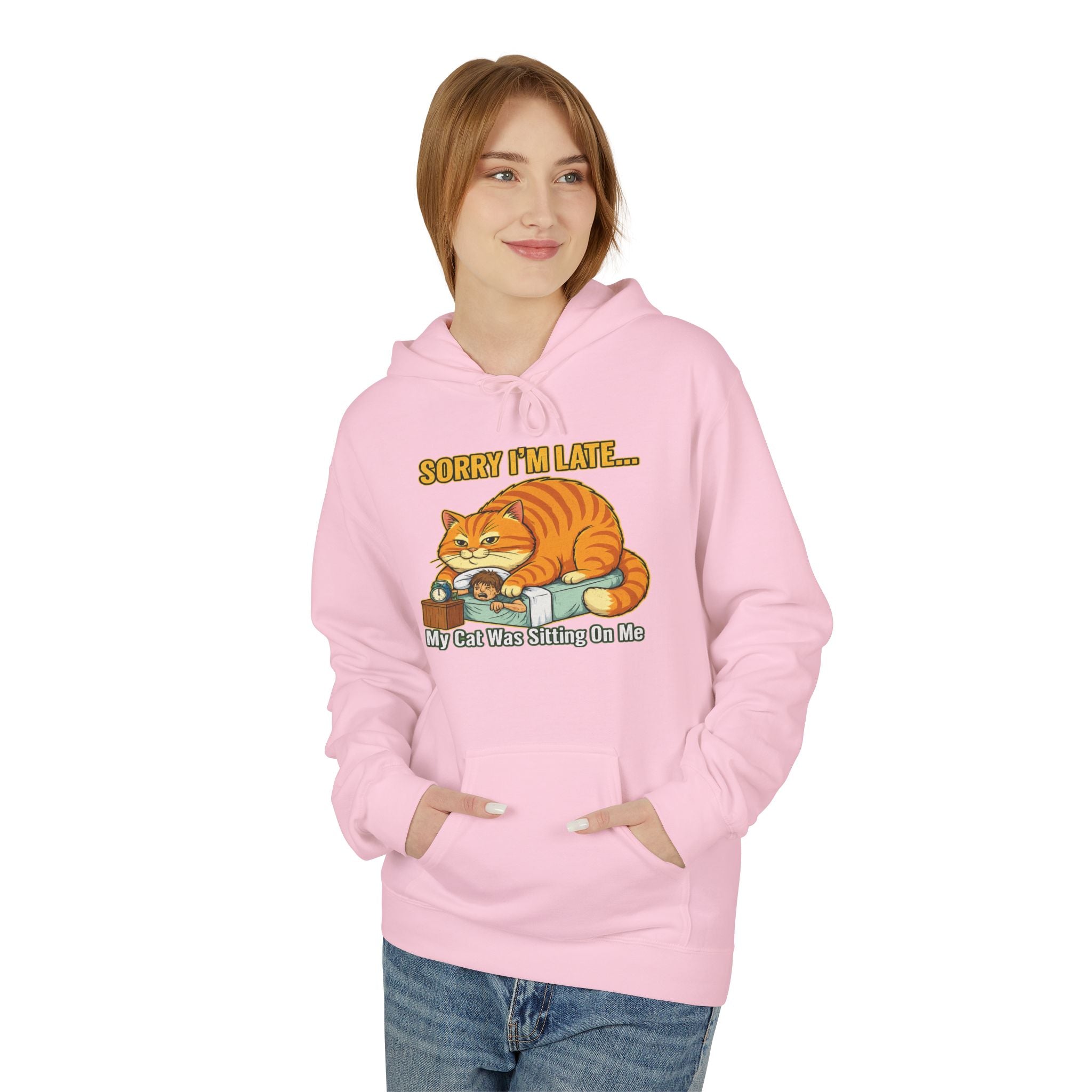 Blame My Cat Unisex Kangaroo Pocket Hoodie