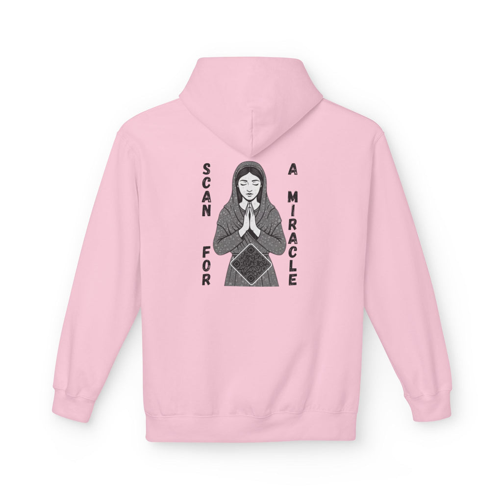 Miracle QR Unisex Kangaroo Pockets Hoodie