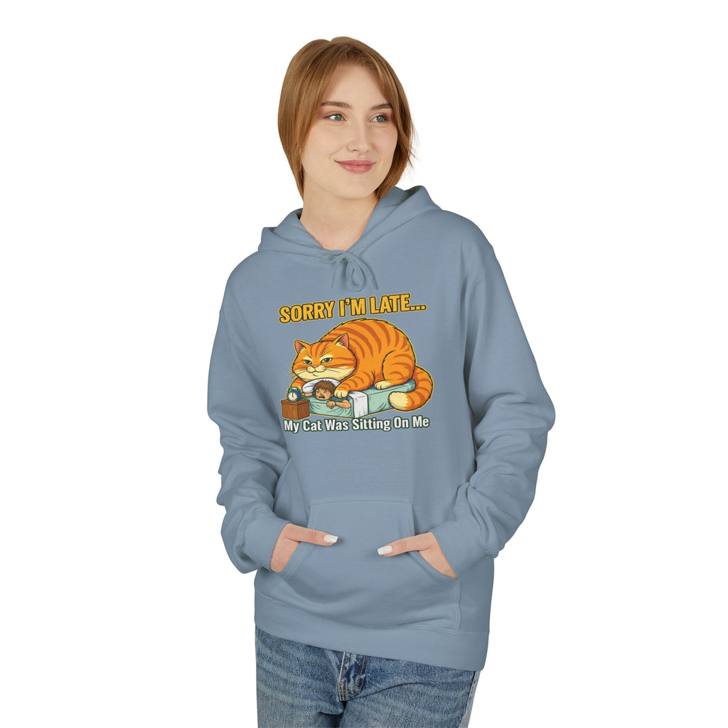 Blame My Cat Unisex Kangaroo Pocket Hoodie