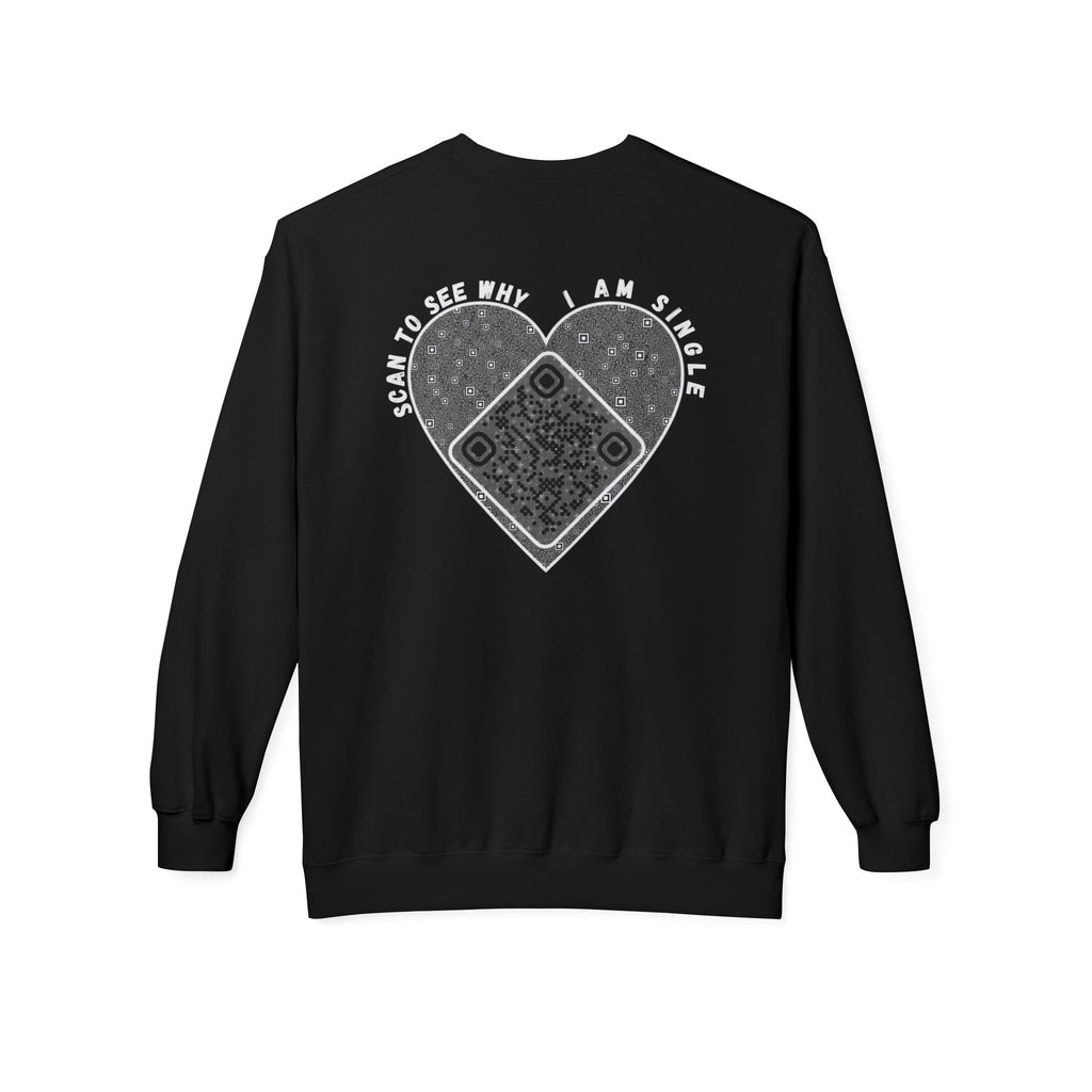 Heart QR Unisex Sweatshirt
