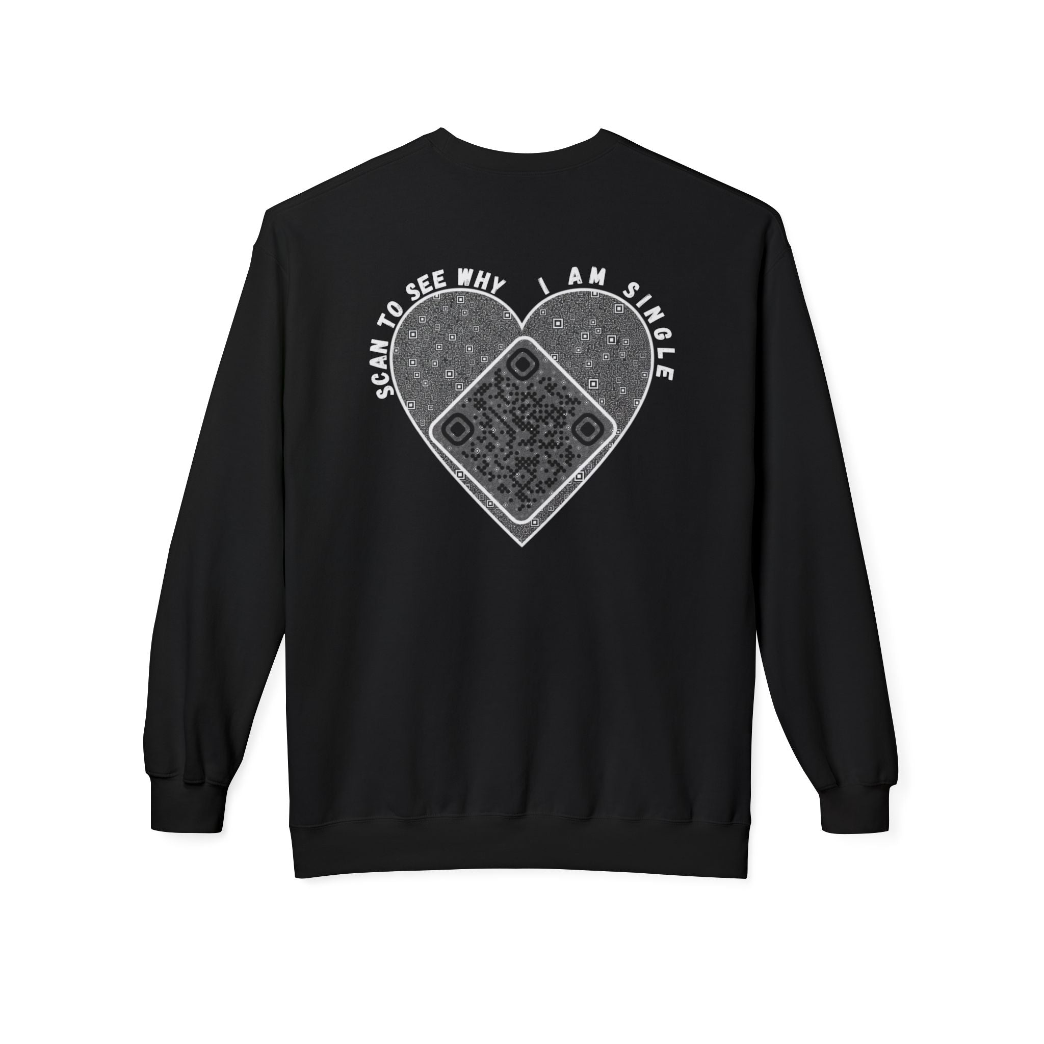 Heart QR Unisex Sweatshirt