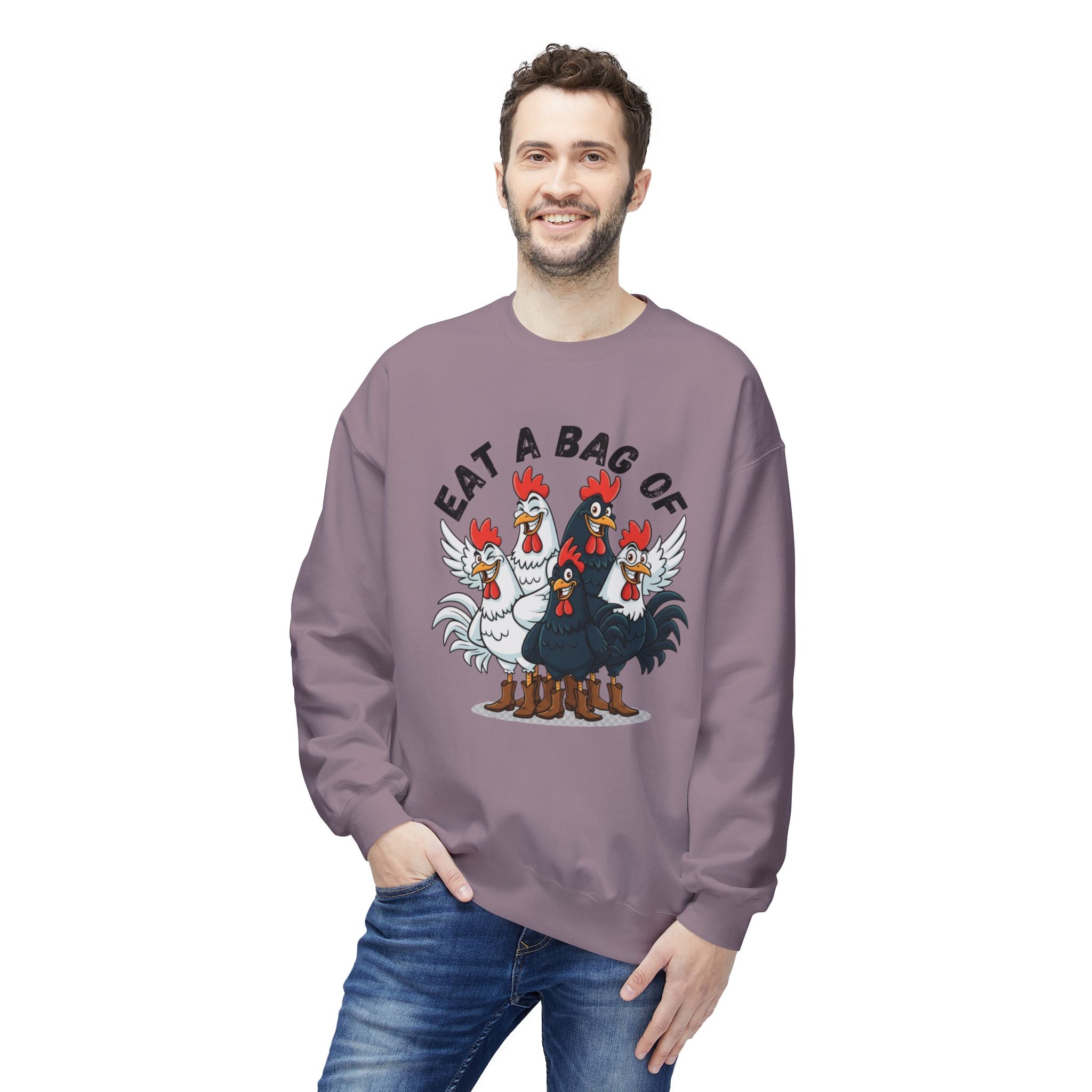 Eat a Bag of .... Funny Unisex Sweatshirt