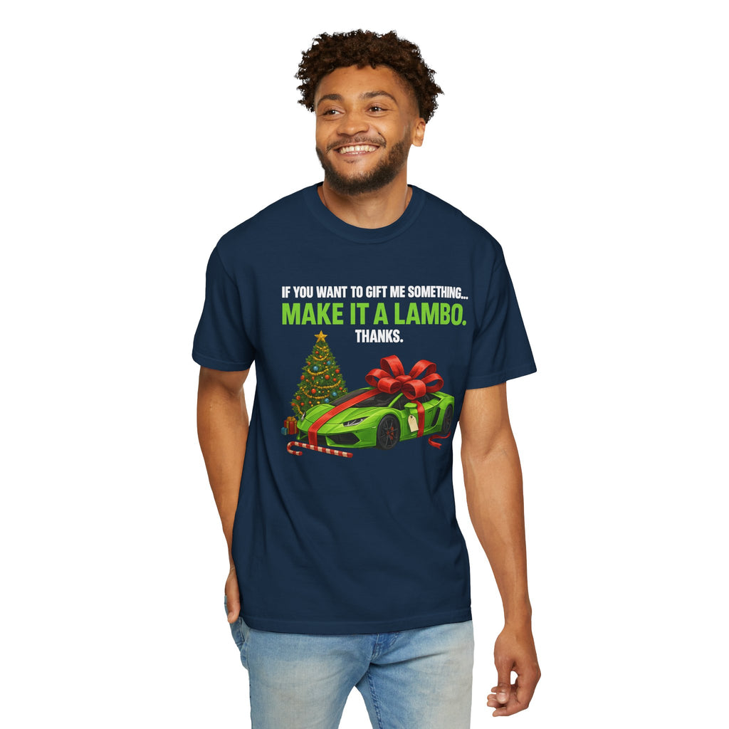 Christmas Gift Make It Lambo Unisex T-Shirt