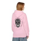 Skull QR Unisex Kangaroo Pockets Hoodie