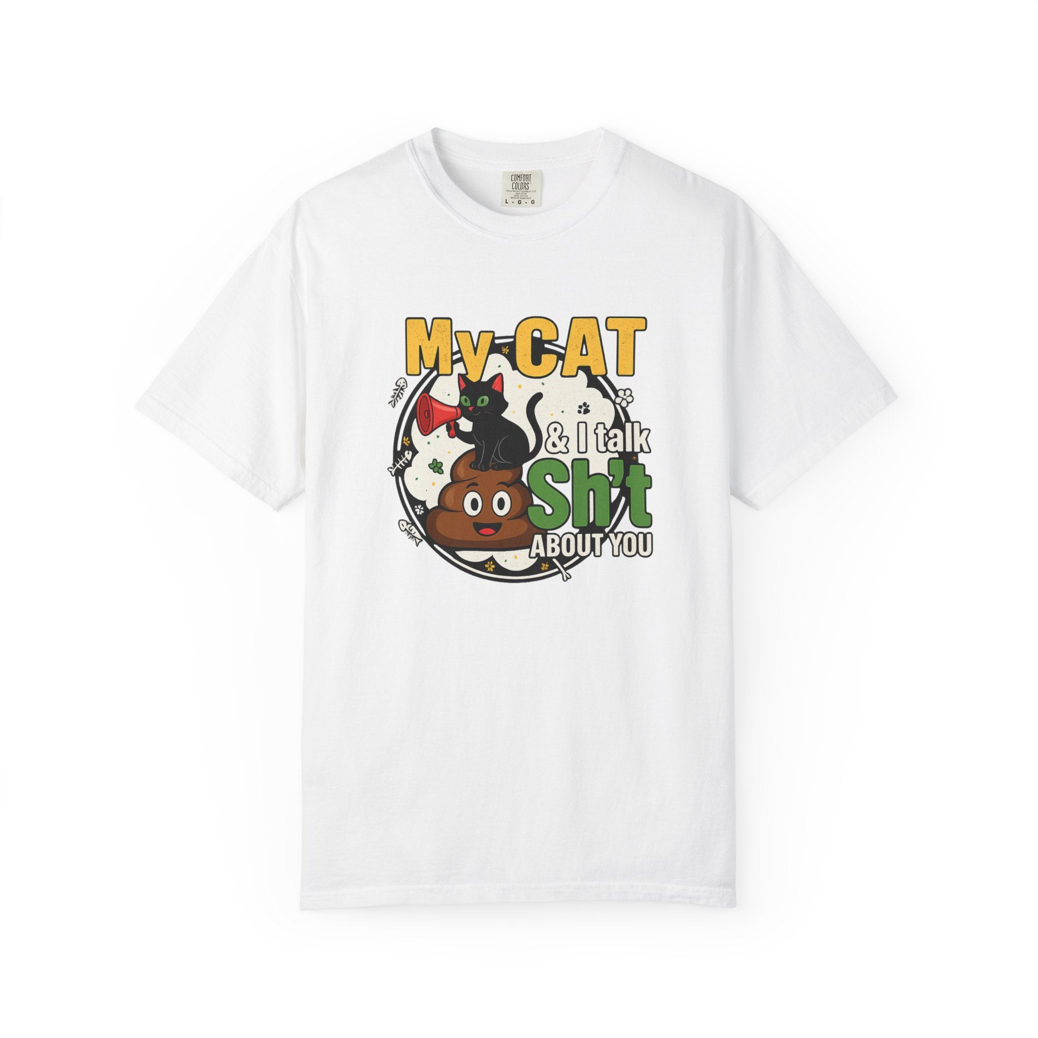 Cat Talk Sh*t Unisex T-Shirt