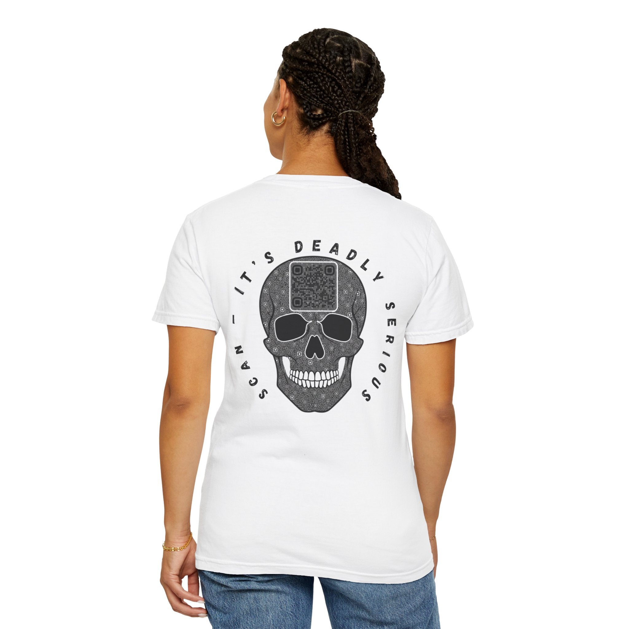 Skull QR Unisex T-Shirt