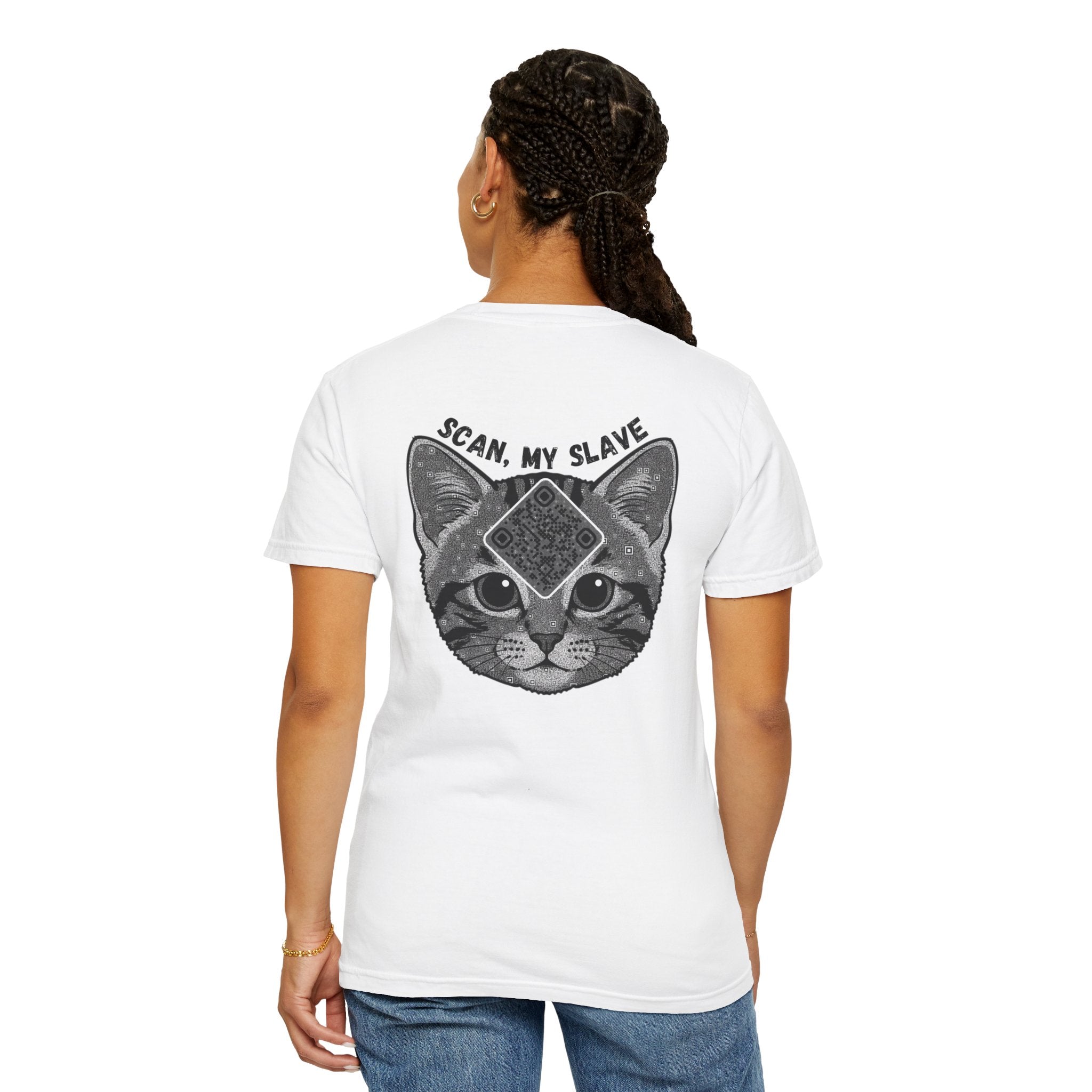 Cat QR Unisex T-Shirt