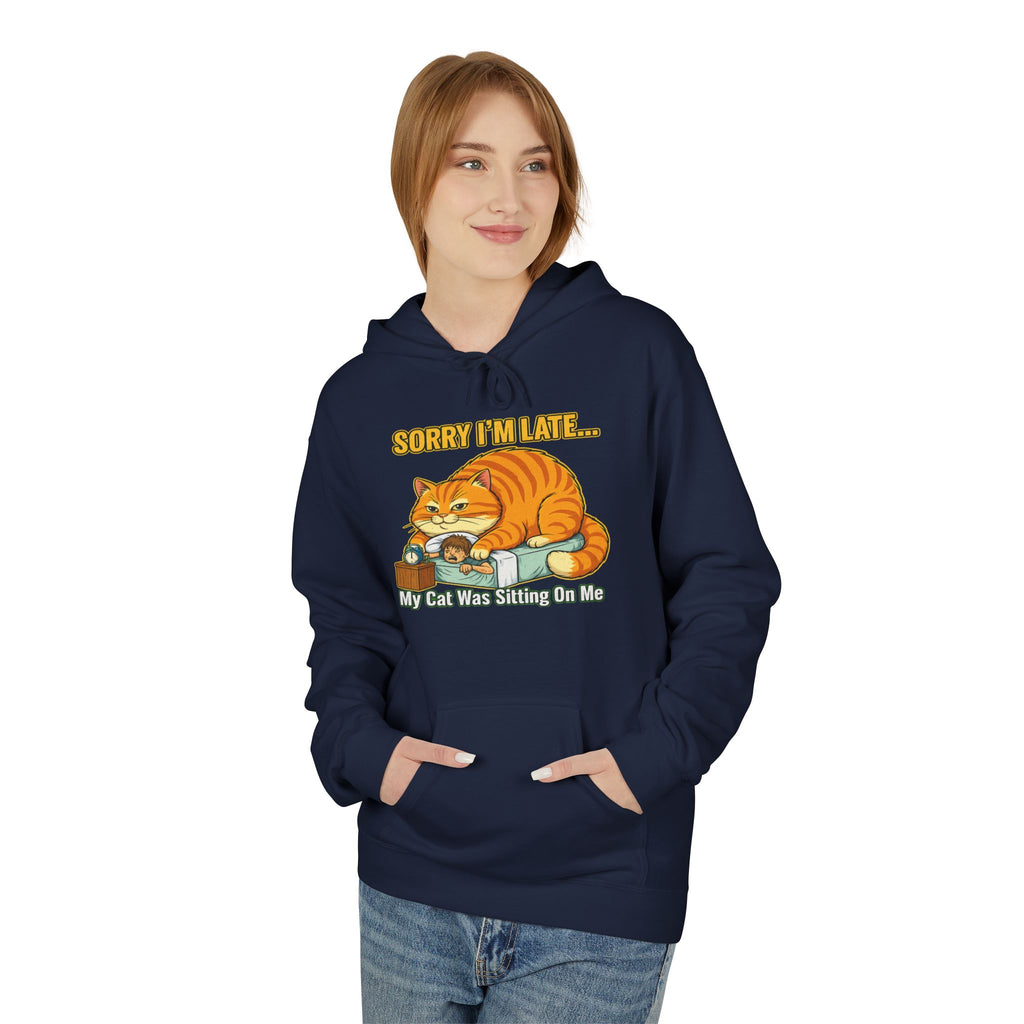 Blame My Cat Unisex Kangaroo Pocket Hoodie