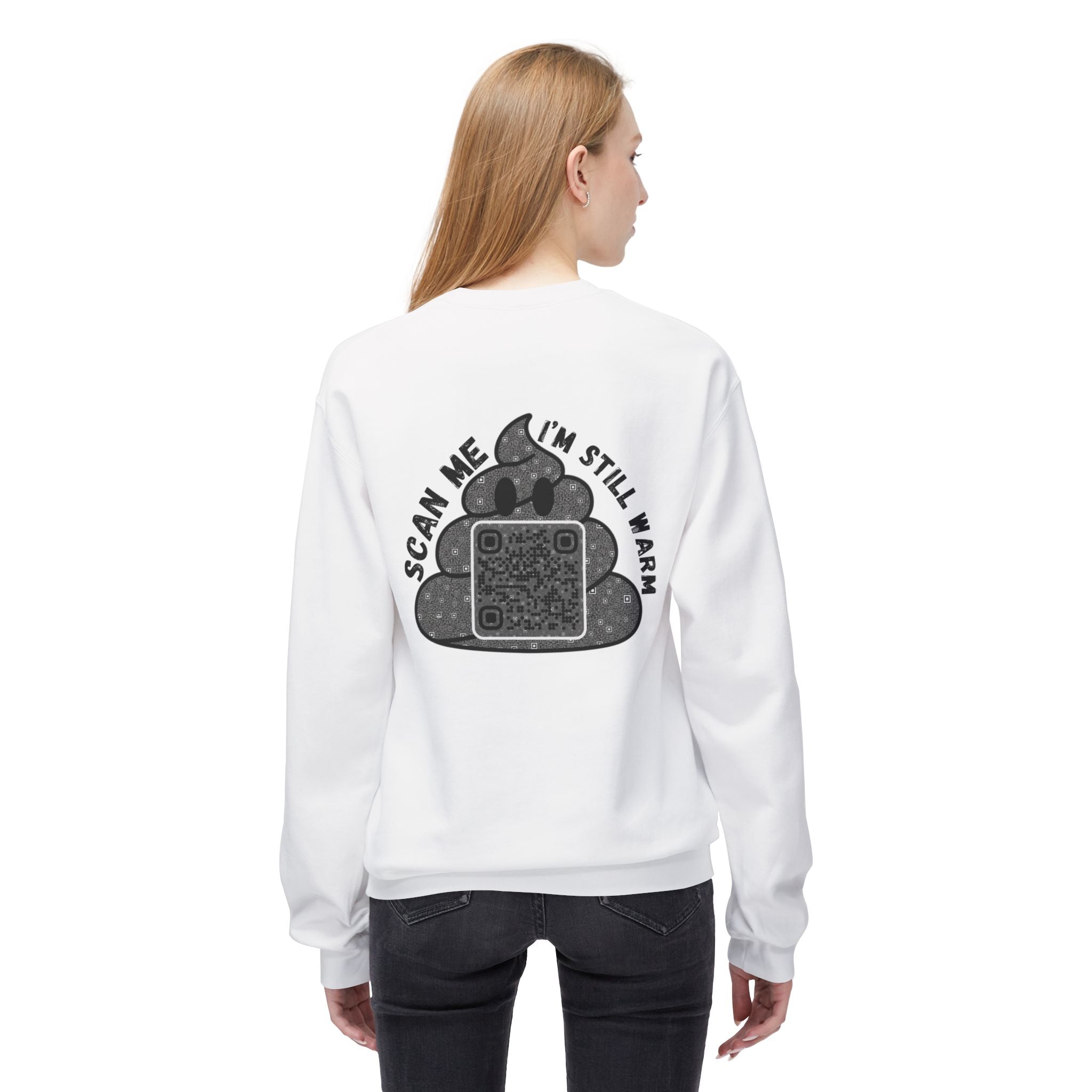 Poop QR Unisex Sweatshirt