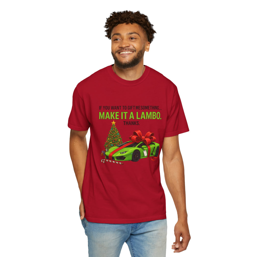 Christmas Gift Make It Lambo Unisex T-Shirt