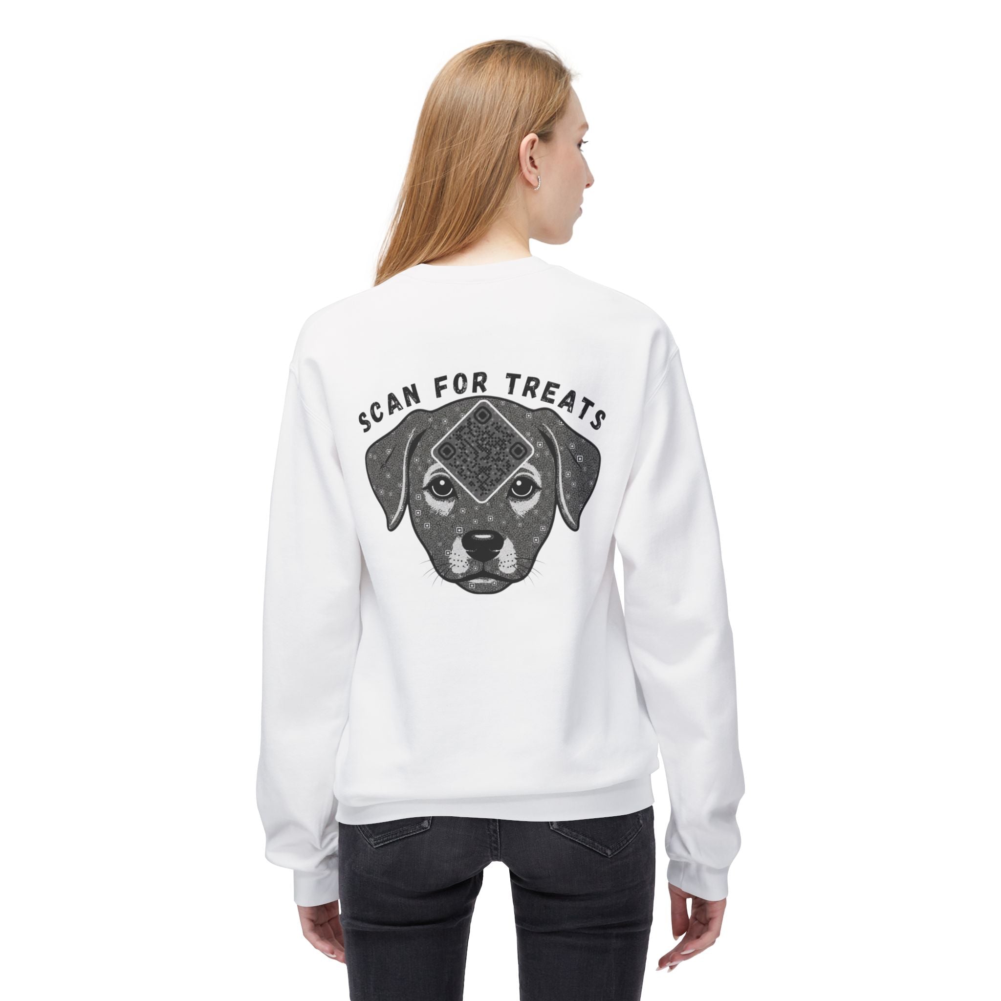 Dog QR Unisex Sweatshirt