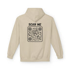 Scan For Nudes QR Woman Kangaroo Pockets Hoodie