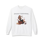 Finally On Date Woman Unisex Sweatshirt