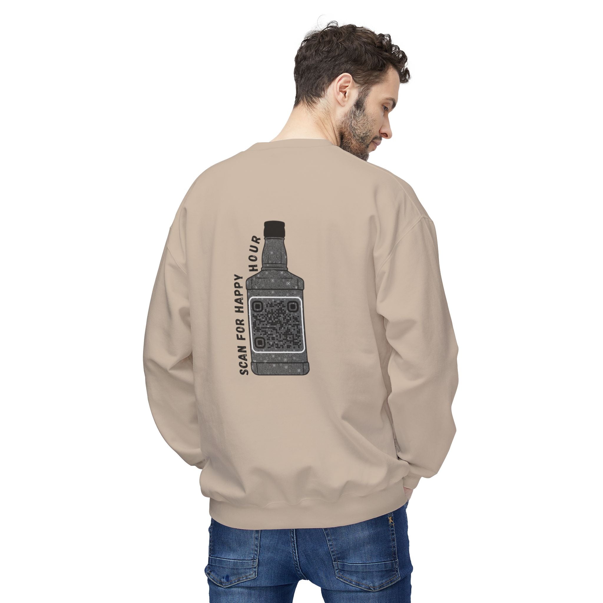 Whiskey QR Unisex Sweatshirt
