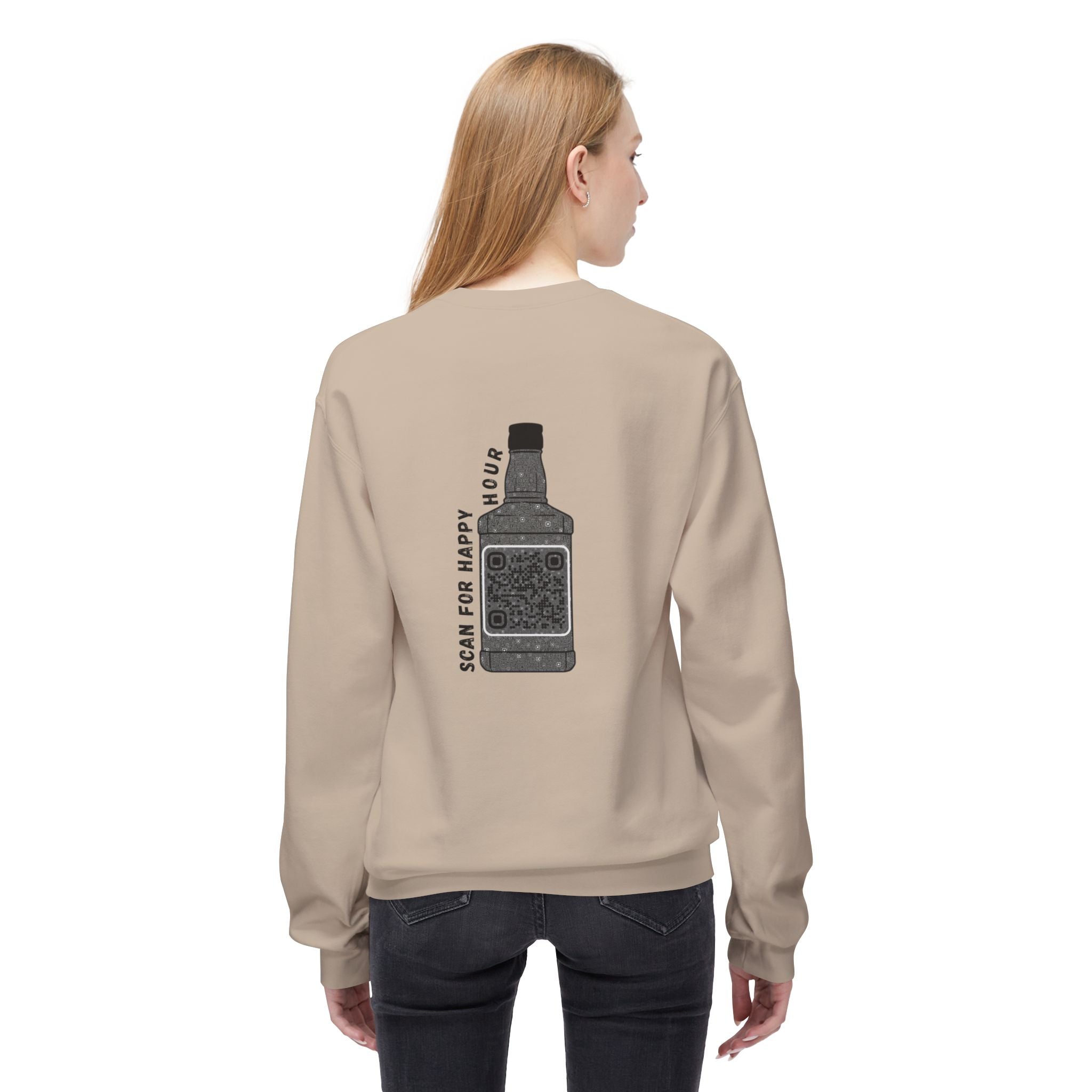 Whiskey QR Unisex Sweatshirt